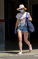 LILI REINHART in Denim SHorts Out House Hunting in Los Angeles 05/01/2020