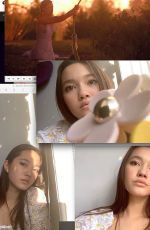 LILY CHEE - Facetime Photoshoot, May 2020