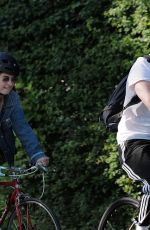 LILY JAMES and Matt Smith Out Bikinig in London 05/15/2020