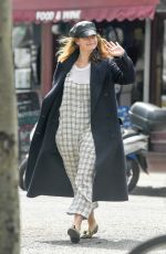LILY JAMES Out and About in London 05/04/2020