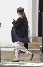 LILY JAMES Out and About in London 05/04/2020