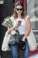 LILY JAMES Out and About in London 05/27/2020