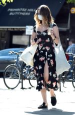 LILY JAMES Out Shopping in Primrose Hill 05/22/2020