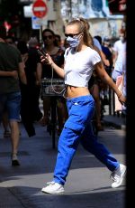 LILY-ROSE DEPP Out and About in Paris 05/21/2020