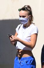 LILY-ROSE DEPP Out and About in Paris 05/21/2020