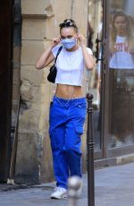 LILY-ROSE DEPP Out and About in Paris 05/21/2020