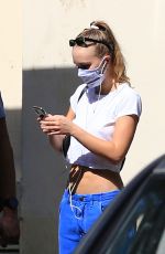 LILY-ROSE DEPP Out and About in Paris 05/21/2020