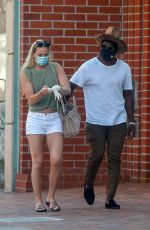 LINDSEY VONN and P.K. Subban Out in Los Angeles 05/27/2020