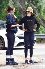 LISA RINNA and AMELIA HAMLIN Out Hiking in Beverly Hills 05/10/2020