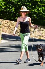 LISA RINNA Out with Her Dogs in Los Angeles 05/06/2020