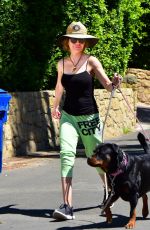 LISA RINNA Out with Her Dogs in Los Angeles 05/06/2020