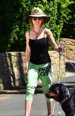 LISA RINNA Out with Her Dogs in Los Angeles 05/06/2020