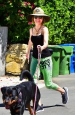 LISA RINNA Out with Her Dogs in Los Angeles 05/06/2020