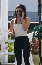 LUCY HALE at a Gas Station in Beverly Hills 05/07/2020