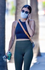LUCY HALE at a Gas Station in Studio City 05/21/2020