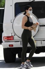 LUCY HALE at a Gas Station in Studio City 05/21/2020