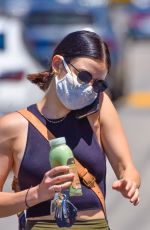 LUCY HALE at a Gas Station in Studio City 05/21/2020