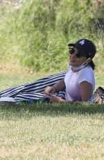 LUCY HALE at a Picnic in the Park in Los Angeles 05/16/2020