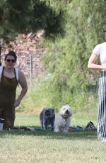 LUCY HALE at a Picnic in the Park in Los Angeles 05/16/2020
