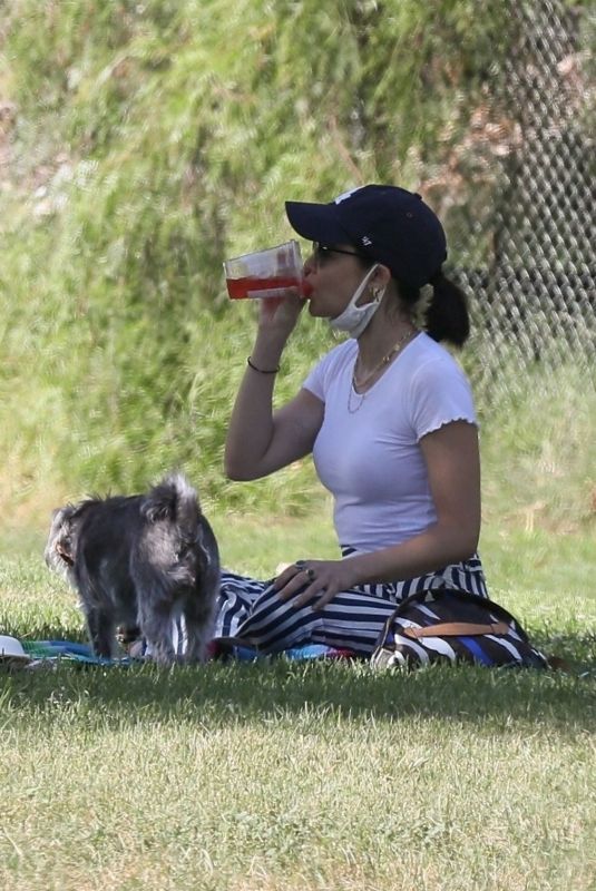LUCY HALE at a Picnic in the Park in Los Angeles 05/16/2020