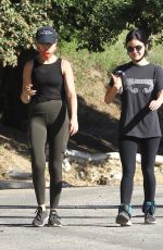 LUCY HALE in Leggings Out Hiking in Hollywood Hills 05/28/2020