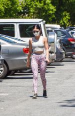 LUCY HALE in Tights Out in Hollywood 05/14/2020