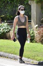 LUCY HALE Oout Hiking in Studio City 05/15/2020