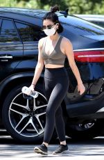 LUCY HALE Oout Hiking in Studio City 05/15/2020