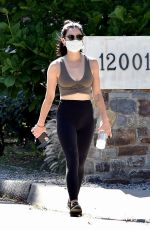 LUCY HALE Oout Hiking in Studio City 05/15/2020