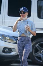 LUCY HALE Out and About in Studio City 05/11/2020