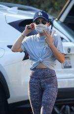 LUCY HALE Out and About in Studio City 05/11/2020
