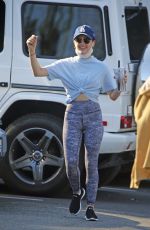 LUCY HALE Out and About in Studio City 05/11/2020