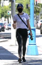 LUCY HALE Out and About in West Hollywood 05/26/2020