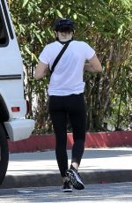 LUCY HALE Out and About in West Hollywood 05/26/2020