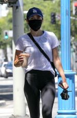 LUCY HALE Out and About in West Hollywood 05/26/2020