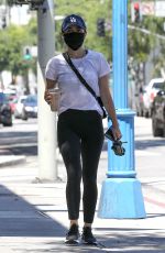 LUCY HALE Out and About in West Hollywood 05/26/2020