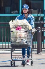 LUCY HALE Out Shopping in Los Angeles 05/04/2020