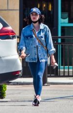 LUCY HALE Out Shopping in Los Angeles 05/04/2020