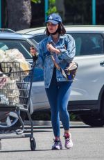 LUCY HALE Out Shopping in Los Angeles 05/04/2020