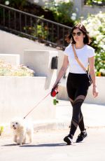 LUCY HALE Out with Elvis in Los Angeles 05/06/2020