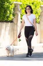 LUCY HALE Out with Elvis in Los Angeles 05/06/2020