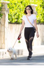LUCY HALE Out with Elvis in Los Angeles 05/06/2020