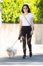 LUCY HALE Out with Elvis in Los Angeles 05/06/2020