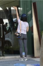 LUCY HALE Wearing Mask Oot for Coffee in Studio City 05/09/2020