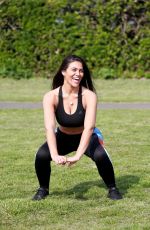 LYDIA CLYMA Out Jogging in London 05/08/2020