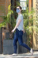 LYNDSY FONSECA Out and About in West Hollywood 05/11/2020