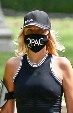 MALIN AKERMAN in Tights Out in Los Feliz 05/14/2020