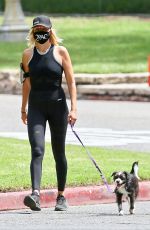 MALIN AKERMAN in Tights Out in Los Feliz 05/14/2020