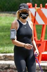 MALIN AKERMAN in Tights Out in Los Feliz 05/14/2020