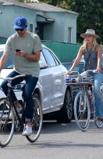 MALIN AKERMAN Out for Bike Ride in Venice Beach 05/10/2020